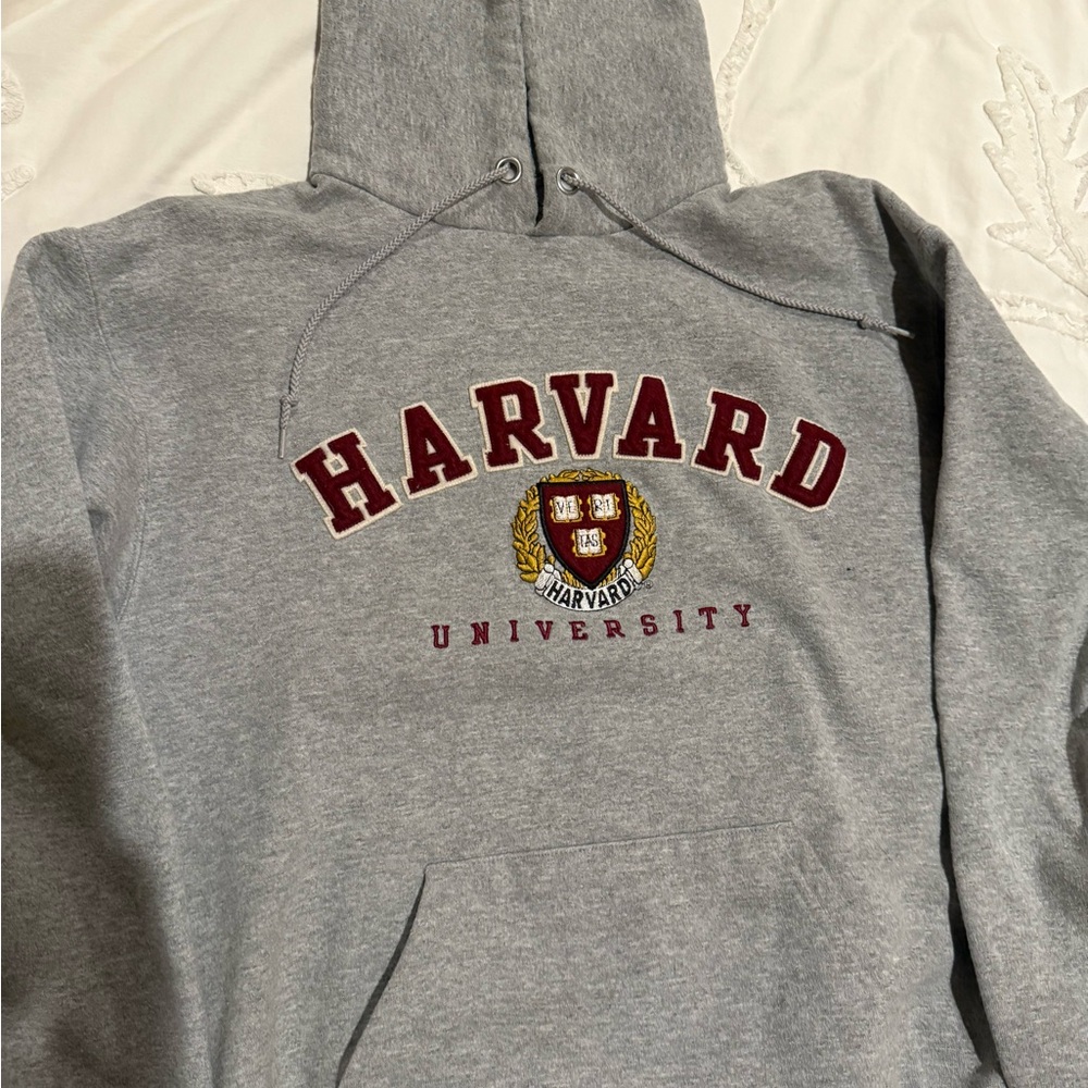 Harvard University Gray Hoodie